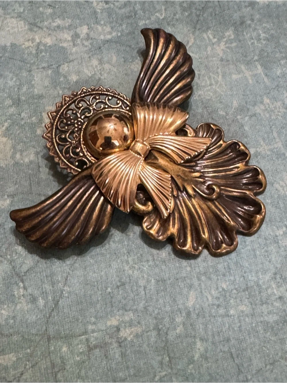 KATS CREATIONS ANGEL CONVERTIBLE BROOCH PENDANT